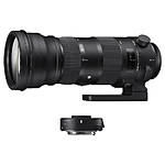 Sigma 150-600mm f/5-6.3 DG OS HSM Sports Lens  and  TC-1401 Kit for Sigma SA
