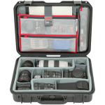 SKB iSeries 3i-1813-5 Case with Think Tank Designed Dividers  and  Lid Organizer