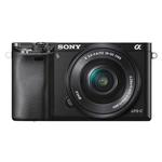Sony Alpha a6000 24MP Camera with E PZ 16-50mm OSS Zoom Lens-Black