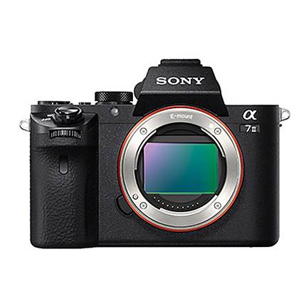 Sony Alpha a7II 24.3MP Mirrorless Camera (Body Only)-Black