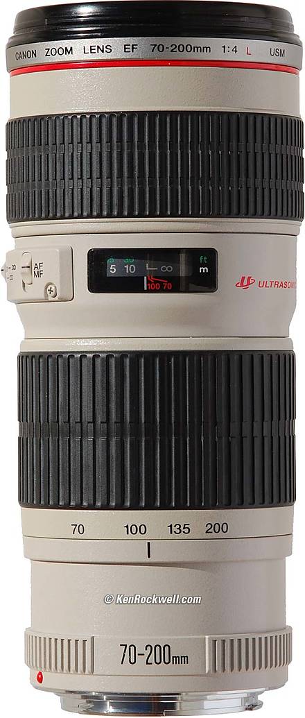 Used Canon EF 70-200mm f/4.0L USM - Excellent