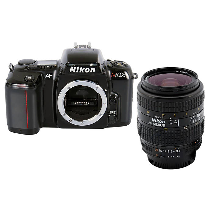 Used Nikon N6006 35mm SLR w/ 2870mm f/3.55.6 Lens Excellent Used
