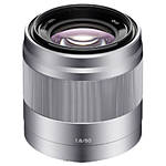 Used Sony E 50mm f/1.8 OSS Lens (Silver) - Excellent