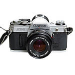 Used Canon AE-1 Film SLR with 50mm f/1.8 Lens - Fair
