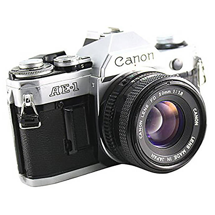 Used Canon Ae 1 Program W 50mm 1 8 Good Used Trades Canon At Unique Photo