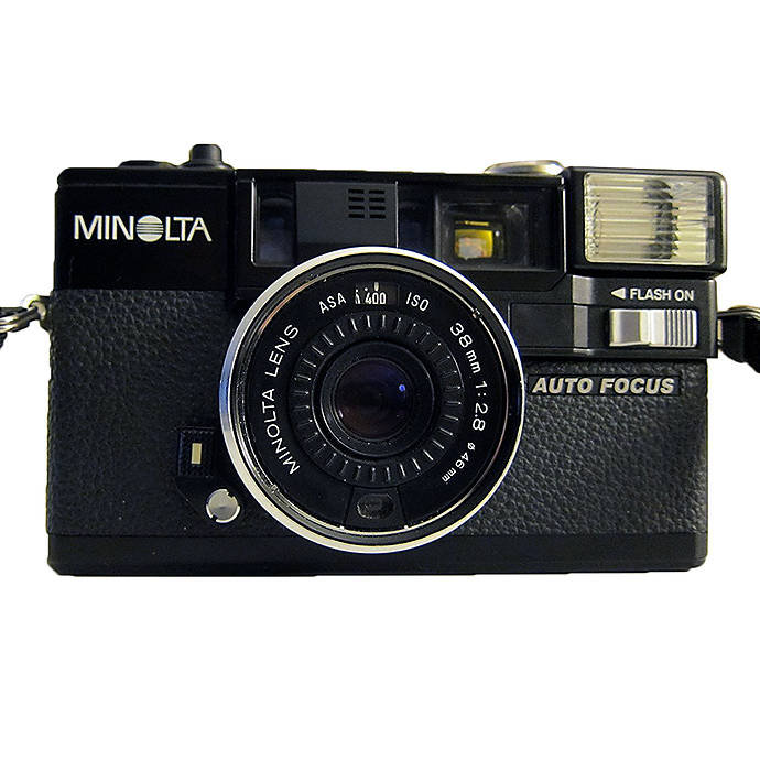 Used Minolta Hi Matic Af2 Point And Shoot Good Used Trades Minolta At Unique Photo