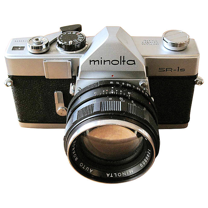 Used Minolta Sr 1s 35mm Slr Good Used Trades Minolta At Unique Photo