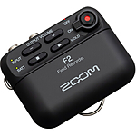 Zoom F2 Portable Field Recorder with Lavalier Microphone