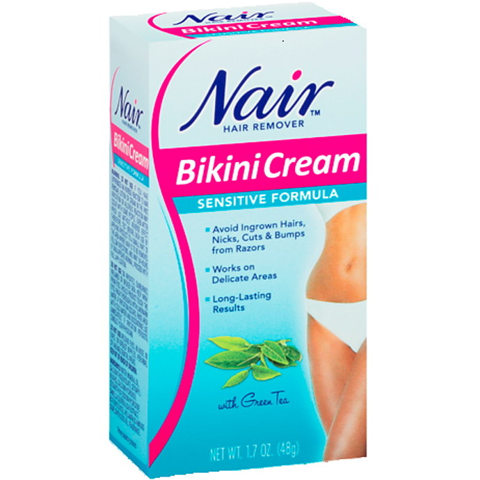 Nair Bikini Hair Removal Cream 1 7oz Green Tea Scent Sensitive