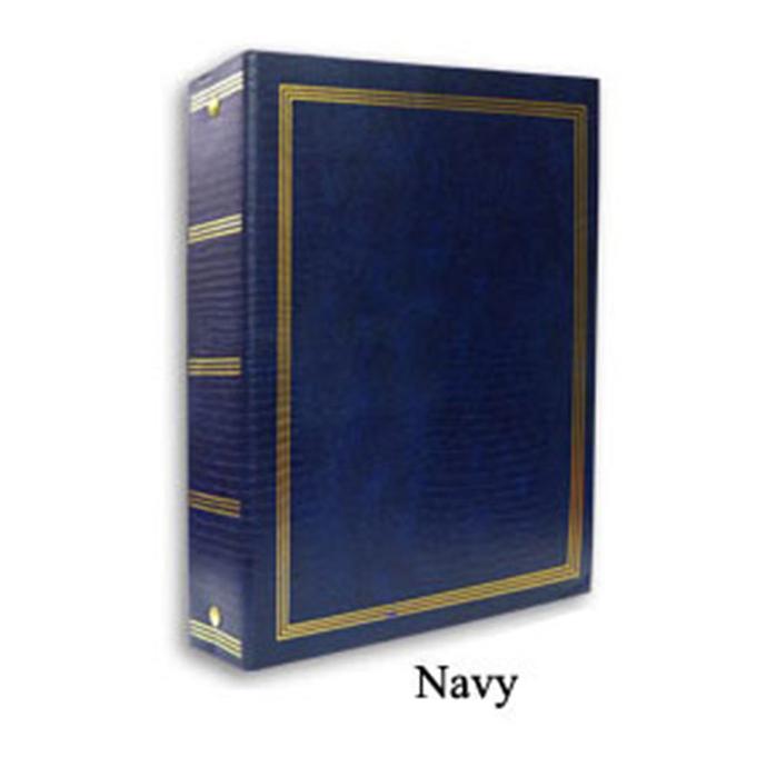 Pioneer 9 x 10 In. 3Ring Photo Album (100 Pages) Navy Blue