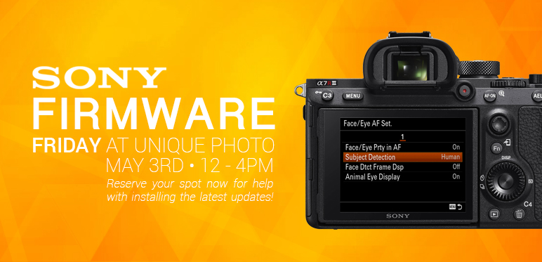 Sony's Firmware Updates for the a9, a7III, & a7RIII! (v5.0 & v3.0) in Photo at Unique Photo