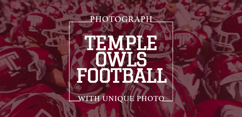 Photograph Temple Football: General
