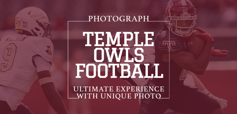 Photograph Temple Football: Ultimate Field Experience
